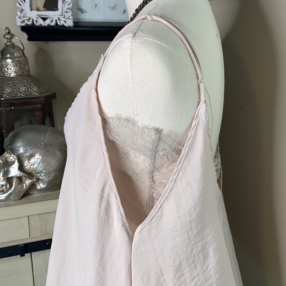 FREE PEOPLE DEEP V BANDEAU CAMISOLE ALABASTER SZ SMALL - Picture 6 of 9